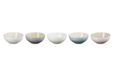 Stoneware Set of 5 Multi-Bowls