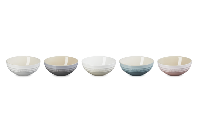 Stoneware Set of 5 Multi-Bowls image number 1