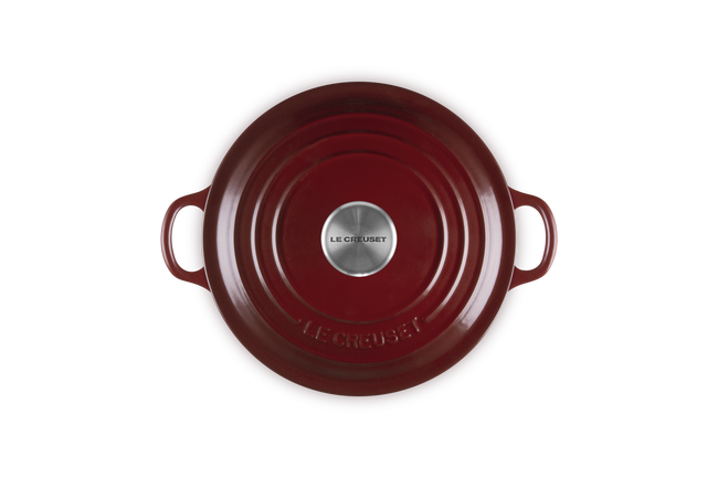 Le Creuset Cast Iron Classic Round CocotteGarnet image number 5