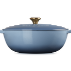 Le Creuset Cast Iron Signature Soup Pot 32cm ChambrayChambray image number 2