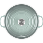 Le Creuset Cast Iron Signature Soup Pot 32cm Sea SaltSea Salt image number 4