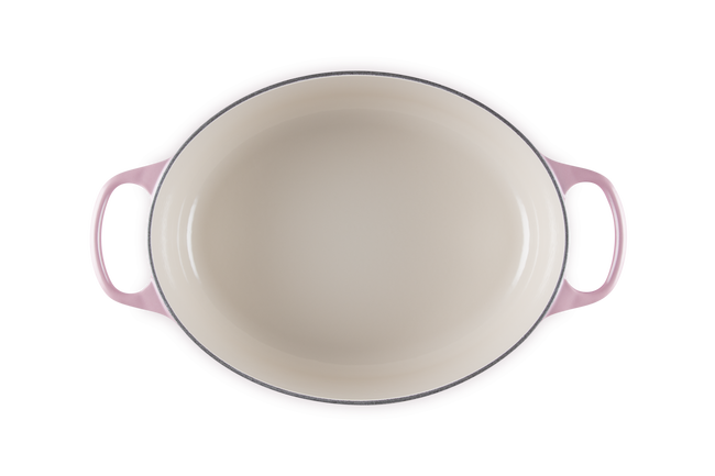 Le Creuset Cast Iron Signature Oval Casserole 31cm BerryBerry image number 4