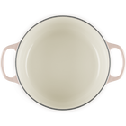 Le Creuset Cast Iron Signature Petal Round Casserole 26cm PecheP&ecirc;che image number 4