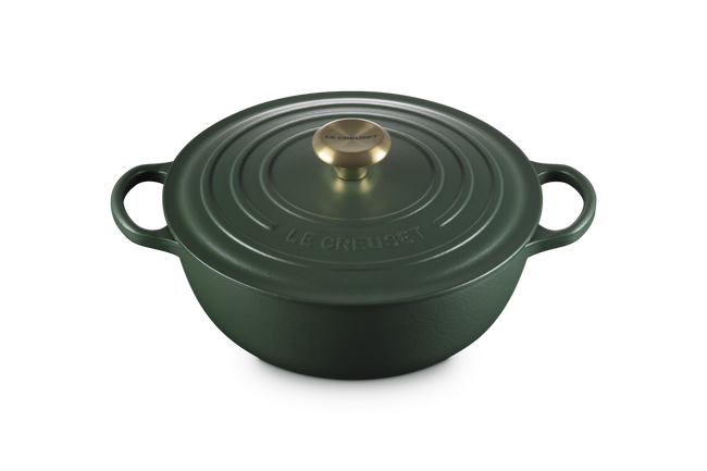 Le Creuset Cast Iron Signature Soup Pot 26cm For&ecirc;tFor&ecirc;t image number 2