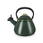 Le Creuset Kone Kettle with Gold Knob 1.6L For&ecirc;tFor&ecirc;t image number 2