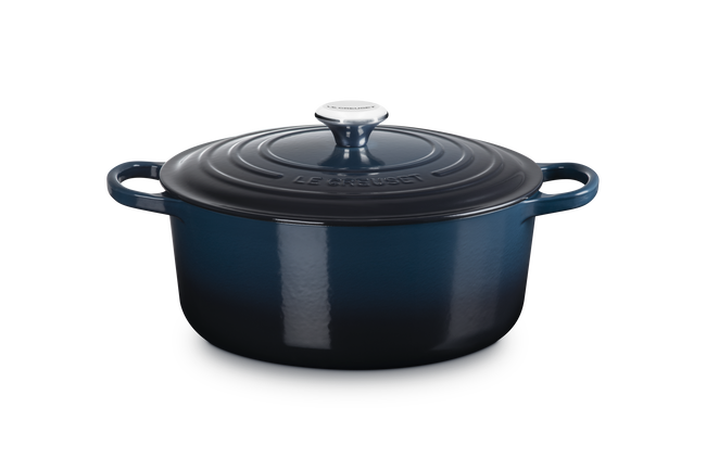 Cast Iron Signature Round CasseroleNuit image number 1