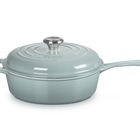 Le Creuset Cast Iron Signature Cassadou 26cmSea Salt image number 1