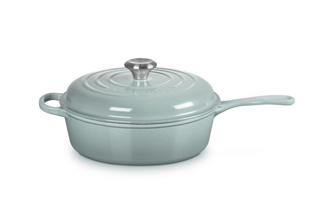 Le Creuset Cast Iron Signature Cassadou 26cmSea Salt image number 1