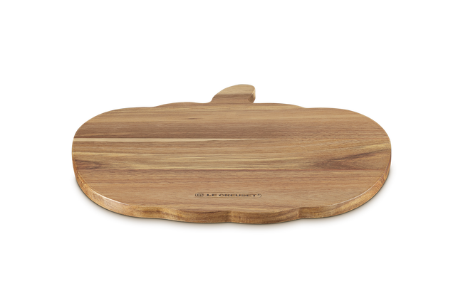 Acacia Wood Pumpkin Tray image number 1