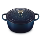 Le Creuset Cast Iron Signature Round Casserole 22cm AgaveAgave image number 2