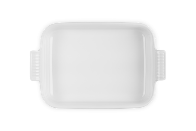 Stoneware Heritage Rectangular DishWhite image number 4