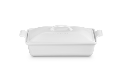 Stoneware Heritage Rectangular Dish with Lid