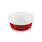 Pet Bowl with Bone DecalCarmin image number 2