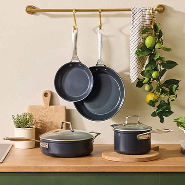 ENSC 4Pcs Set (20/28cm Frying/18cm Saucepan/26cm Saute) GL image number 5