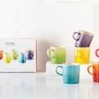 Stoneware Rainbow Set of 6 London 350ml Mugs image number 2