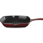 Le Creuset Cast Iron Classic Square Skillet Grill 26cmGarnet image number 1