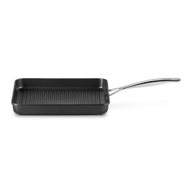 Toughened Non-Stick Square Grill with Long Handle image number 1