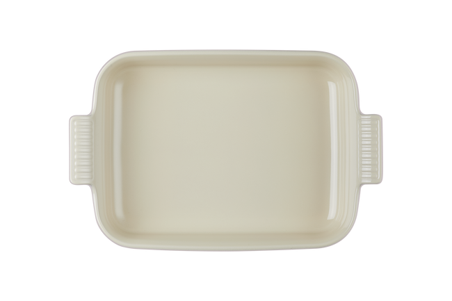 Stoneware 32cm Heritage Rectangular DishShell Pink image number 5