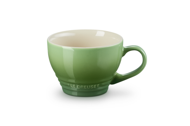 Le Creuset Stoneware Giant Cappuccino Mug 400ml Bamboo GreenBamboo image number 1