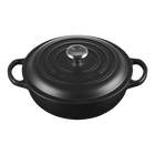 S Stew Pot 22cm Matte BlackMatte Black image number 2