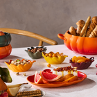 Le Creuset Stoneware Set of 4 Oak Leaf Mini Dishes image number 6