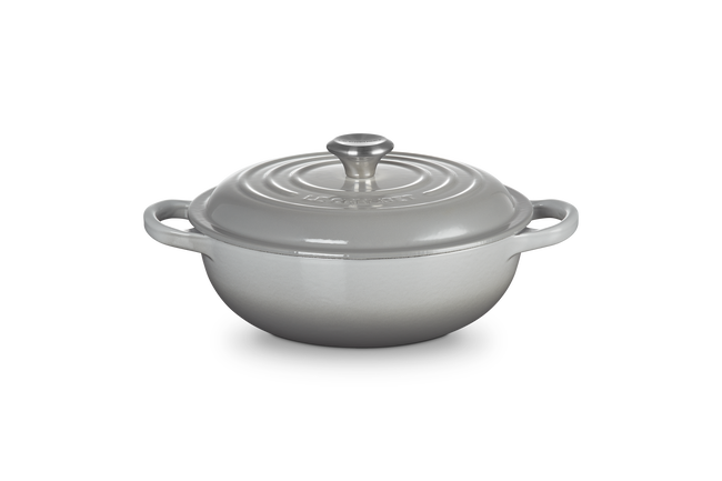 Cast Iron Signature Round Stew PotMist Grey image number 1