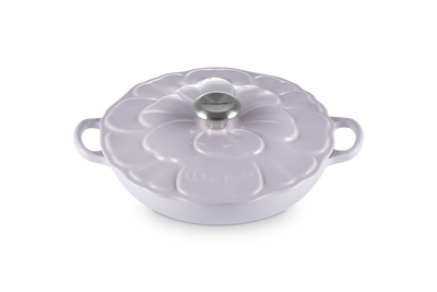 Cast Iron Petal Shallow Casserole