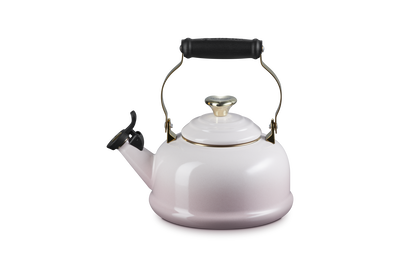 Whistling Teakettle Gold Heart Knob