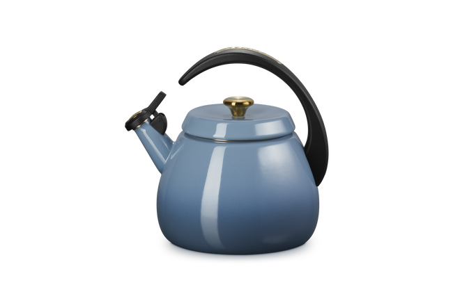 Le Creuset Cloche Kettle with Gold Knob 2.1L ChambrayChambray image number 1