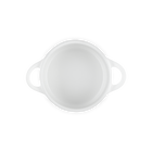 10cm Mini Rd Cocotte Bk White Heart Collection image number 7