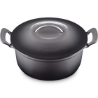 Le Creuset Cast Iron Classic Modern Heritage Round Casserole 26cm FlintFlint image number 2