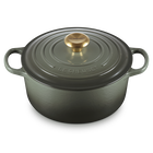Le Creuset Cast Iron Signature Round Casserole 24cm ThymeThyme image number 2