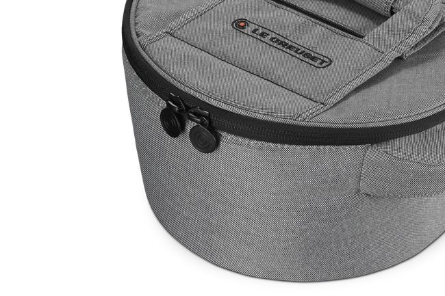 Round Casserole Tote BagNoir image number 4