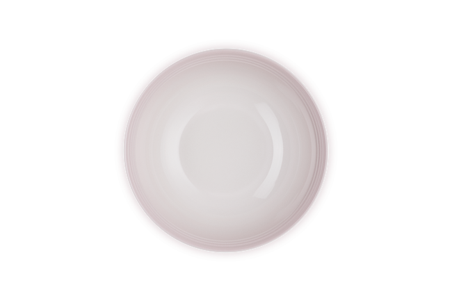 Stoneware Serving BowlShell Pink image number 4