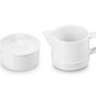 Stoneware Signature Milk & Sugar SetWhite image number 2