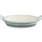 Le Creuset Cast Iron Modern Heritage Oval Casserole Baker 28cm Sea SaltSea Salt image number 1