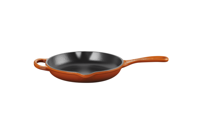 Cast Iron Signature Round SkilletCayenne image number 1