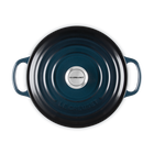 Le Creuset Cast Iron Signature Round Casserole 20cm NuitNuit image number 5