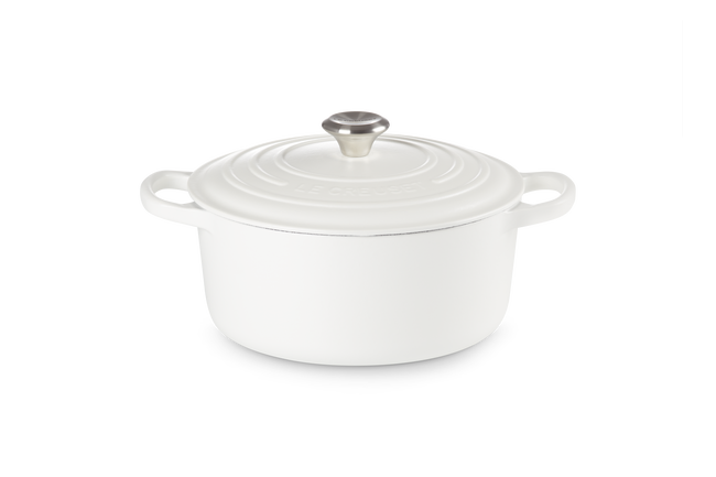 Cast Iron Signature Round CasseroleCotton image number 1