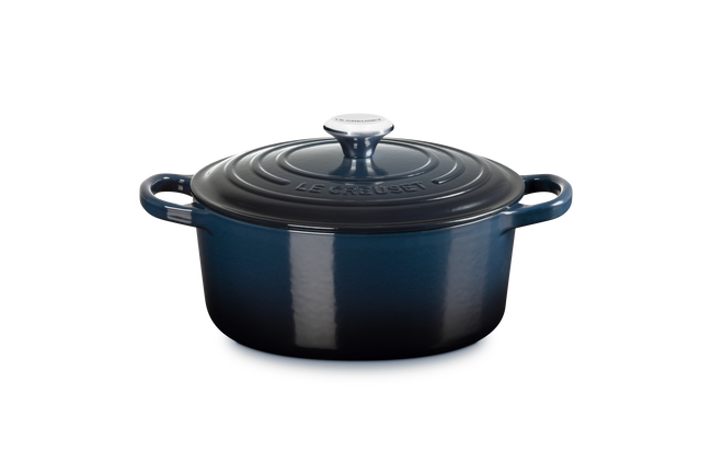 Cast Iron Signature Round CasseroleNuit image number 1