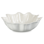 Stoneware Iris Serving BowlMeringue image number 1