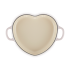 Cast Iron Heart Shallow Casserole with Light Gold Heart KnobShallot image number 5