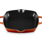 Le Creuset Cast Iron Signature Deep Square Grill 30cm FlameFlame image number 2