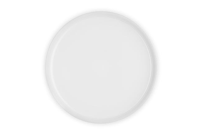 Le Creuset Stoneware Coupe Dinner Plate 27cm WhiteWhite image number 1