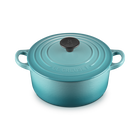 Le Creuset Cast Iron Classic Round CocotteCaribbean image number 2