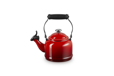 Le Creuset Demi Kettle with StainleStainless Steel Steel Knob 1.1L Cerise