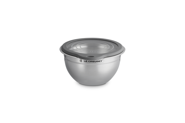 Stainless Steel Mixing Bowl with Glass Lid image number 1