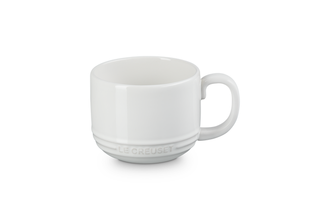 Le Creuset Stoneware San Fran Mug 250ml WhiteWhite image number 1