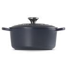 Le Creuset Cast Iron Signature Round Casserole 26cm NavyNavy image number 3