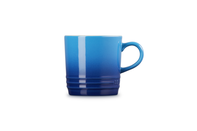 Le Creuset Stoneware London Cappuccino Mug 200ml Azure BlueAzure Blue image number 3